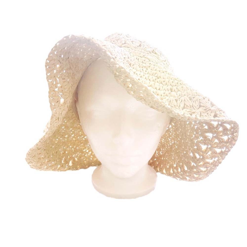 Patricia Underwood So Patricia Floppy Hat Vogue Designer Summer Sun Vintage